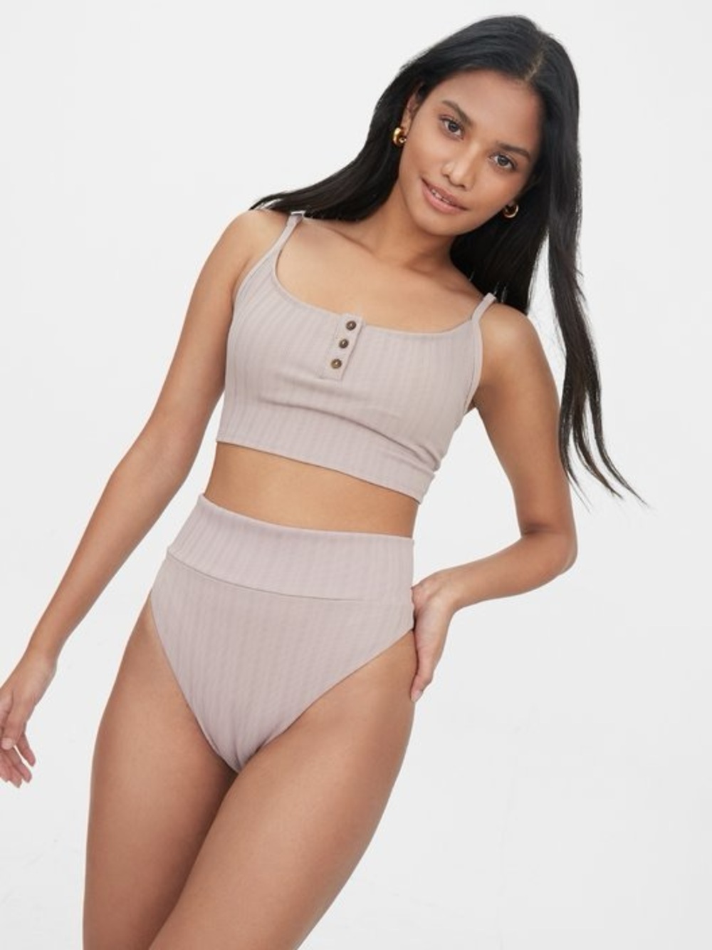 Aerie Henley Bikini Top - Picture 5 of 6